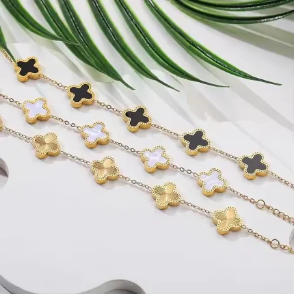 lucky Clover Bracelet Set