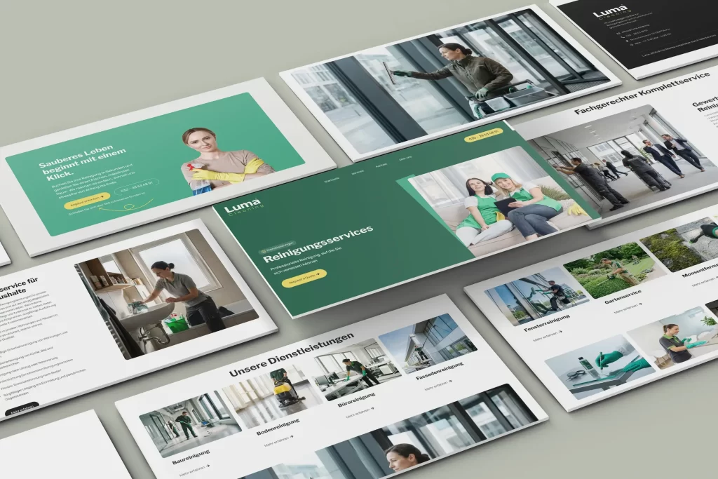 Luma Cleaning Website